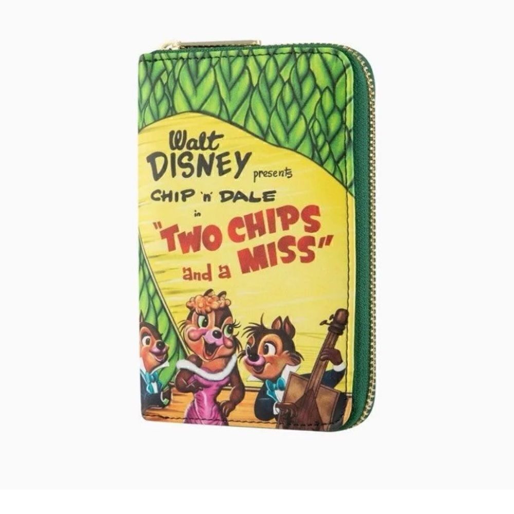 Disney Loungefly Treasures From The Vault: Chip 'n' Dale Wallet NWT